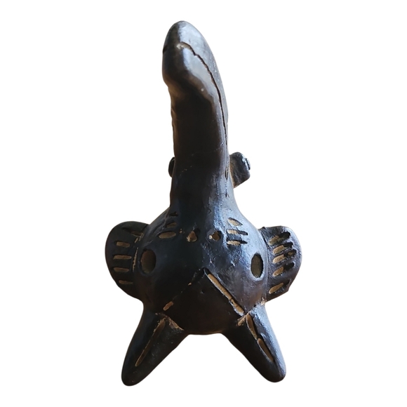 Vintage Clay Tucan Ocarina - Picture 4 of 7